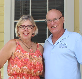 Angelina Guesthouse owners Kevin and Janet Life