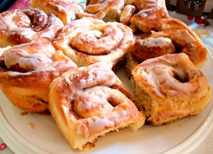 Fresh Homemade Complimentary Cinnamon Rolls  