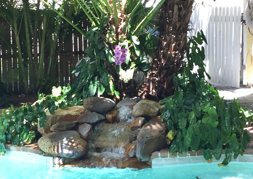 Pool Waterfall